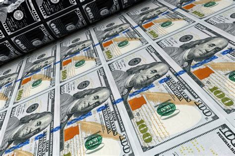 Banconote In Dollari Dei Soldi 100 Di Stampa Rappresentazione 3d