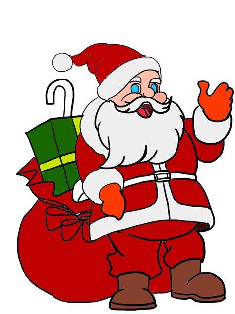 Christmas Drawings Santa Free Download On Clipartmag