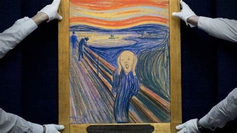Misteri Lukisan The Scream Karya Edvard Munch Tahun Perlahan
