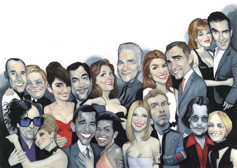 Hollywood Hollywood Caricature Actors