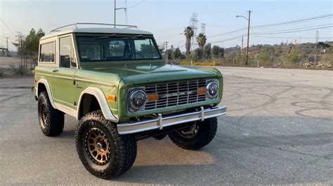 Coyote Swapped 1975 Ford Bronco Ranger Shows Just The Right Amount Of