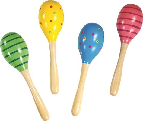 Wooden Maracas 19cm Wholesale Uk