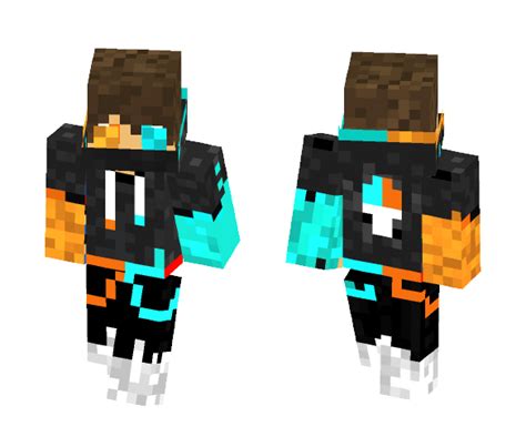 Download Fire And Ice Guy Minecraft Skin For Free Superminecraftskins