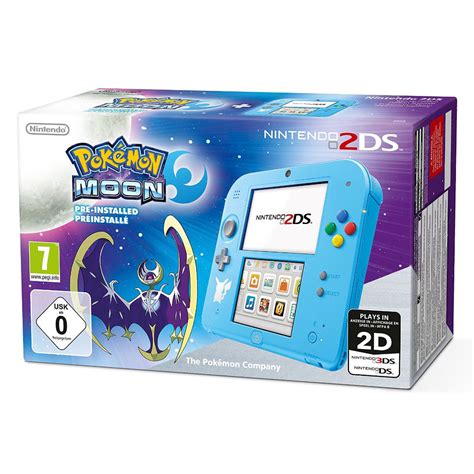 Nintendo ds lite mas 2 juegos riobamba. Nintendo 2DS Bleu + Pokémon Lune - Console Nintendo 3DS ...