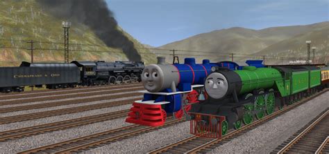 Hank Meets Flying Scotsman By Mscdtttef64 On Deviantart