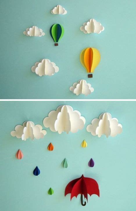 20 Extraordinary Smart Diy Paper Wall Decor Free Template Included