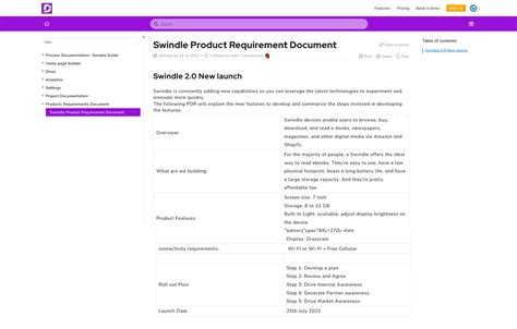 Product Requirements Document Benefits Tips And Examples