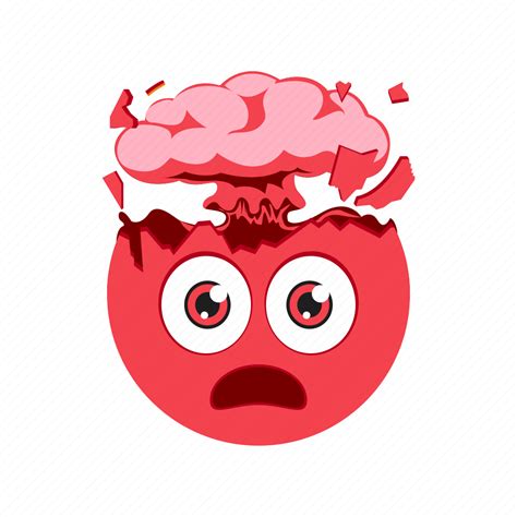 Head Explosion Exploding Head Emoji Emoticon Icon Download On