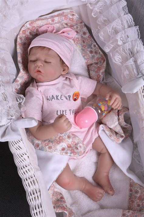 NPK Baby Reborn Dolls 20 50cm Cotton Body Bebe Silicone Reborn Girl
