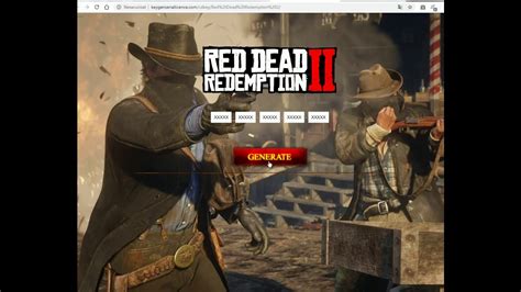 Red Dead Redemption 2 Keygen Licence Cd Key Working