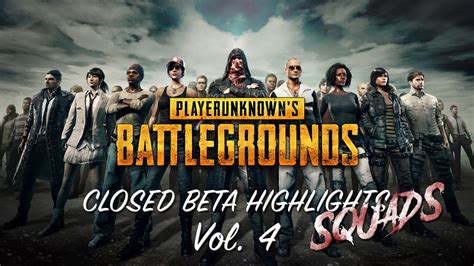 Playerunknown S Battlegrounds Closed Beta Highlights Vol Youtube