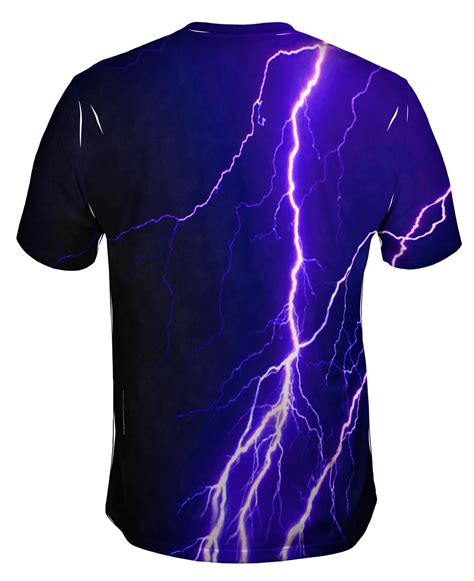 Yizzam Violet Lightning Storm New Men Unisex Tee Shirt Xs S M L Xl