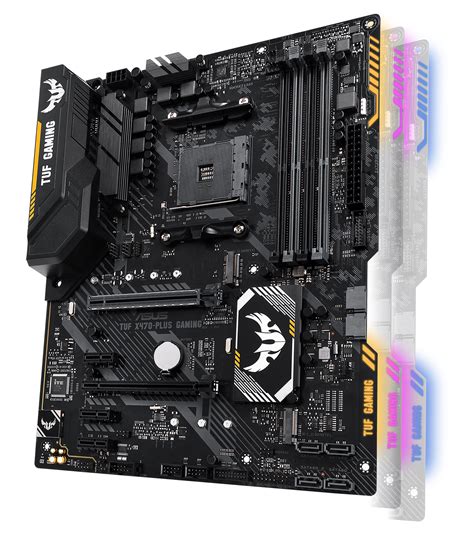 Asus Tuf X470 Plus Gaming Bundkort Amd X470 Amd Am4 Socket Ddr4