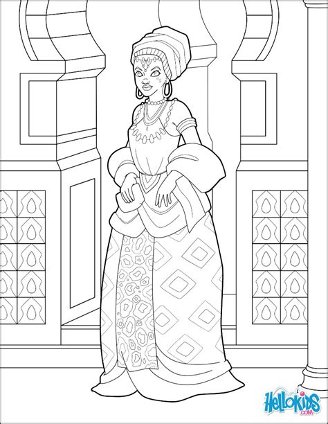 Https://tommynaija.com/coloring Page/african Princess Pictures Coloring Pages