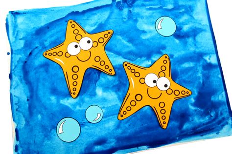 Easy Diy Starfish Craft For Kids With Free Template Starfish Craft