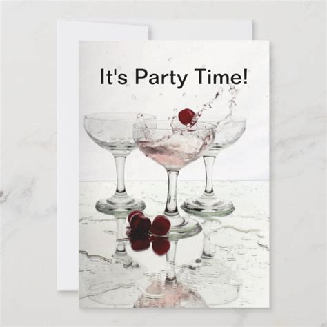 Its Party Time Invitation