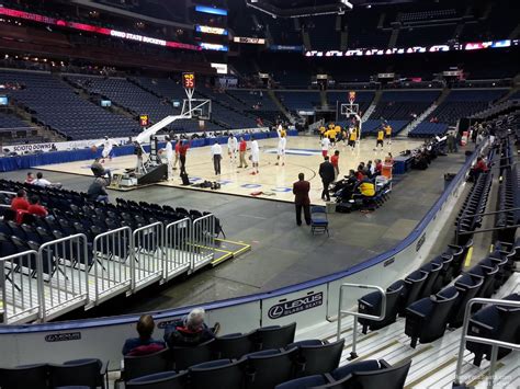 Nationwide Arena Section 107 Basketball Seating