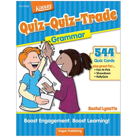 Quiz Quiz Trade Grammar Ka Bqqg Kagan Publishing Grammar Skills