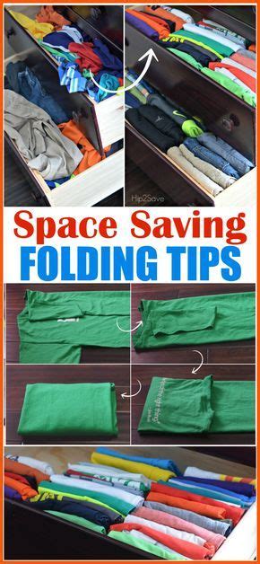 And surprisingly kids really have fun doing this too! How To Fold Clothes to Save Space (Organizing Tip Using ...