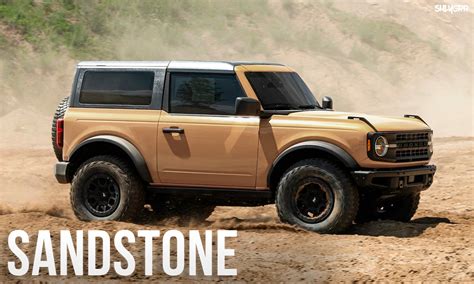 Sandstone Color Thread Bronco6g 2021 Ford Bronco And Bronco Raptor