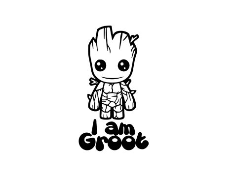 I Am Groot SVG Groot Svg Baby Groot Svg Groot Png Movie Etsy Australia