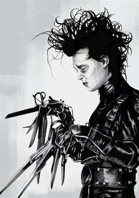 Scissorhands Edward Scissorhands Tim Burton Films Johnny Depp Movies