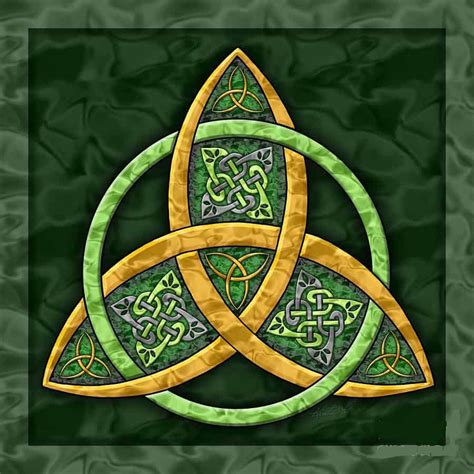 The Triquetra Or The Trinity Knot Celtic Symbols Celtic Symbols Fine