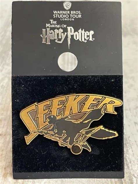 Warner Bros Harry Potter Studio Tour London Large Quidditch Seeker Pin