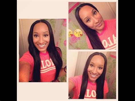 Now she is back for another sew in install. How to Do a Middle Part Sew In on Yourself - YouTube