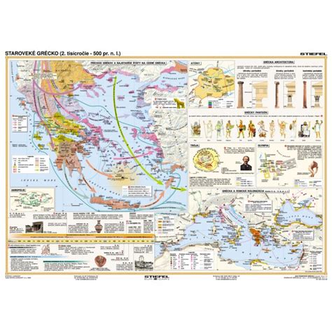 Mapa Staroveké Grécko