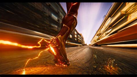 The Flash 2023 Opening Scene Barry Runs To Gotham City First Scene