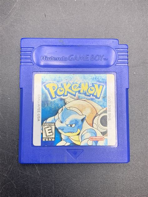 Pokemon Blue Version Gbc Nintendo Game Boy Color 1998 Tested Authentic