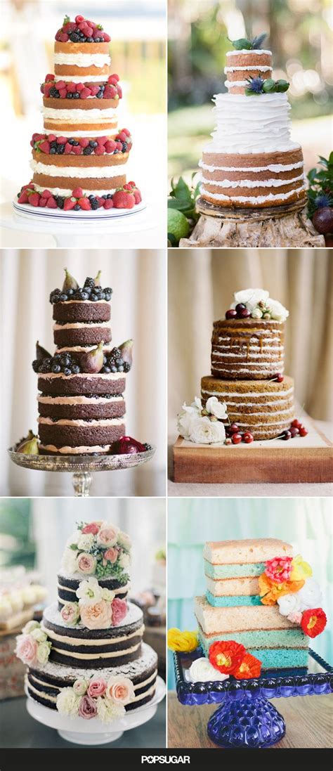Naked Wedding Cake Ideas For Rustic Wedding Deer Pearl Flowers