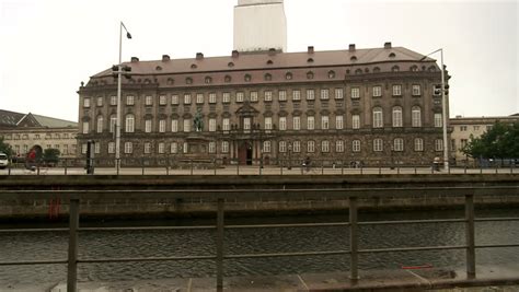 Parliament Building Copenhagen Denmark Stock Footage Video 100
