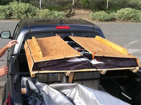 Cut a sheet of 1/2″ plywood to fit. rooftop tent. these are so cool | custom campers | Pinterest | Cats, Photos and Medium