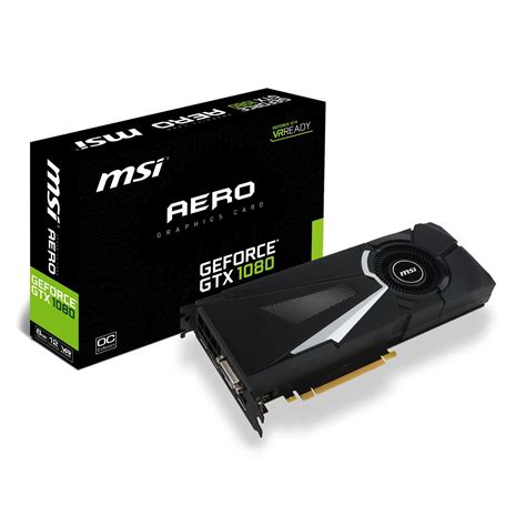 Msi Geforce Gtx 1080 Aero 8g Oc Nvidia Geforce Gtx 1080 8gb Amazonit