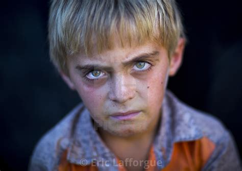 Kurdish Boy With Blue Eyes Palangan Iran License Download Or Print