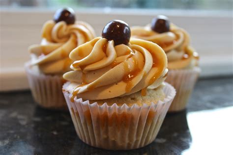 Coffee Cupcakes Salted Caramel Frosting Homemade Food Junkie Salted Caramel Frosting