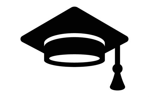 College Cap Icon Png Download Graduation Hat Icon Clip Art Library