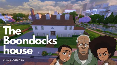 Sims 4 The Boondocks House Youtube