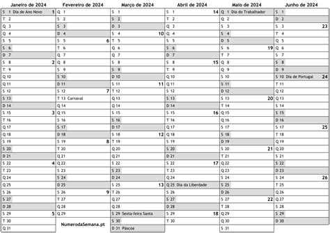 portugal calendrier 2024