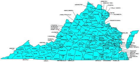 Counties In Virginia That I Have Visited Twelve Mile Circle An