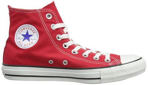 Converse Womens Ctas Hi Hight Top Lace Up Fashion Sneakers Red Size 120 Bbay Ebay