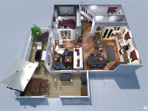 House Project Free Online Design 3d Floor Plans By Planner 5d