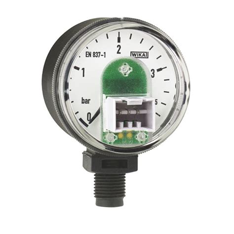 Wika Bourdon Tube Pressure Gauge With Electrical Output Signal