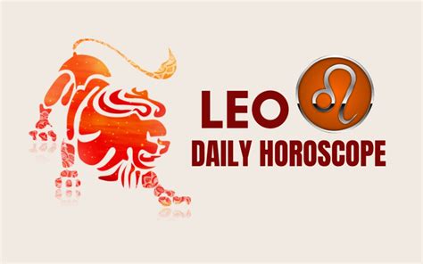 Leo Daily Horoscope Thursday December 6 Horoscopefan