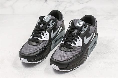 Mens Nike Air Max 90 Essential Blackwolf Grey Dark Grey Cool Grey