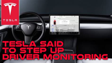 Tesla Said To Step Up Driver Monitoring To Track Yawns Blinks Youtube