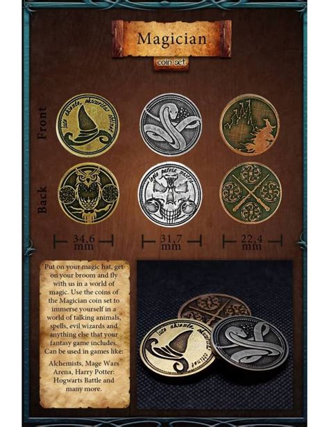 Comprar Magician Coin Set 24 Coins En Oferta Dungeon Marvels