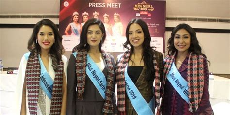 Missnews Miss Nepal Gets Bid Farewell Five Title Holders Are All Set To Ready For